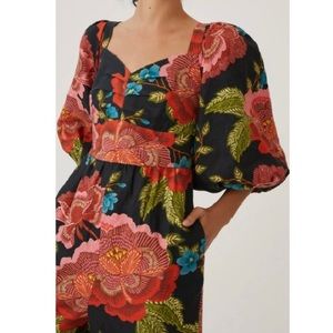 Brand New Anthropologie Farm Rio Printed Jumpsuit